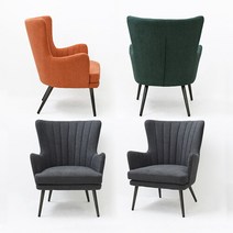 미쉘 소파 패브릭 1인용쇼파 체어 3color, 색상:02.미쉘 소파 그린