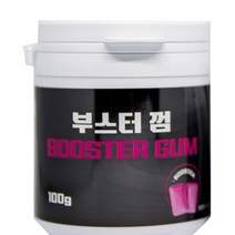 우피 부스터껌 6개(100g*6ea) 스포츠 추잉껌 헬스부스터 등산 자전거 골프, 6개, 100g