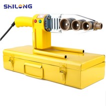 SHILONG PPR 핫멜트 기계 수력 엔지니어링 가정용 수도관 맞대기 pe 파이프 열 컨테이너 다이 용접기, 32RRQ 20-23