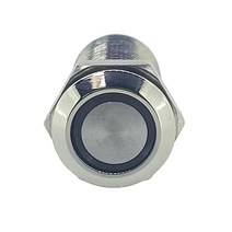 12mm 방수형 LED 조광형 버튼스위치 QN12-D5-N-L, 화이트