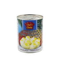 태국통조림 쉐프초이스 람부탄 파인애플 565G X 1EA