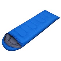 초경량 방수 캠핑 침낭 야외 휴대용 열 따뜻한 방풍 경량 장비, 3.Blue