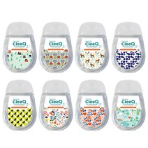 클리큐 산드라아이작슨 휴대용 손소독제 50mL 시트러스향 / FDA 식약처 유럽인증 / 에탄올70% / 당일발송, 플라워드롭