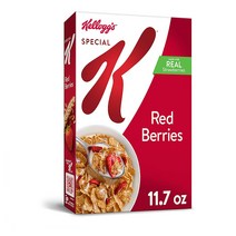켈로그 Kelloggs 스페셜 케이 레드 베리 리얼 딸기 브랙퍼스트 시리얼 331g, 1개