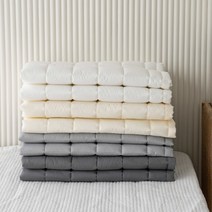유기농 오가닉 순면 밴드고정형 침대패드 4color S/SS/D/Q/K 패밀리사이즈, 02_화이트
