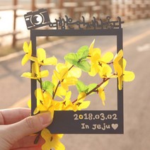 파티해(주문제작) 페이퍼 폴라로이드 토퍼 - 카메라, 레드