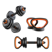 오너클랜 홈짐세트 바벨+케틀벨+덤벨 헬스용품 홈트레이닝 20kg