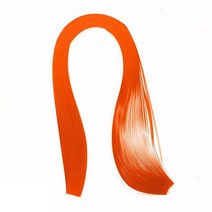 구김지 습자지 포장습자지120 줄무늬 Quilling 종이 5mm 너비 솔리드 컬러 접기 DIY 핸드 크래프트 장식 압, 09 Orange