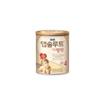 앱솔루트 엄마가 만든 프리미엄 명작 분유 4단계, 400g, 6개