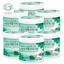 [푸른들판]핀란드 자작나무 자일리톨 크리스탈 250g 7통 설탕 분말 가루 100프로 파우더, 단일속성