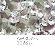 스왈V컷스톤 실리온챠톤1028 크리스탈 pp4/1.1mm~1.2mm(100개입)