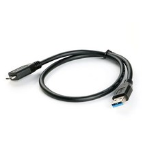 VR 메타버스 가상현실 체험 헤드셋 휴대폰호환 컨트롤러 30CM 블랙 미니 휴대용 USB 3.0 남성 A-마이크로 B, 01 Black