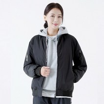 여자 커플 블루종 패딩 항공 점퍼 W637412