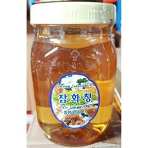 꿀청 1200g 설탕대신 야생화 인공 잡꿀 물엿 잡화청