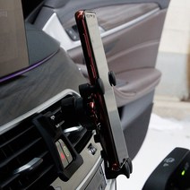 BMW 핸드폰 거치대 받침대 마운트 홀더 용품, 5시리즈 (G30) (블랙)