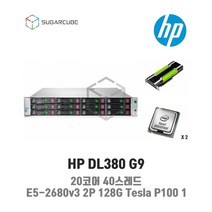 중고서버 딥러닝 HP DL380 G9 E5-2680v3 2P 128G 테슬라 Tesla P100 1 12 LFF 점검완료 재고보유