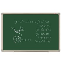 두문 자석 칠판 알루미늄 일반 프레임 분필용 칠판, 240cm x 120cm