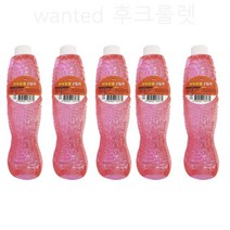 아이코어스 500ml x 5p 비눗방울 용액 리필 비누방울 액 대형 비누방울 놀이 버블스틱 리필액 왕