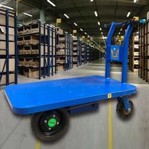 건설현장 핸드푸시 4륜 카트 플랫 트롤리 대차 밀차, 116cm x 70cm