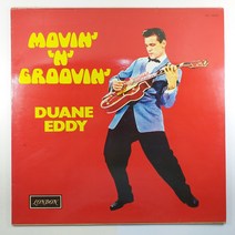 (중고LP) DUANE EDDY/ MOVI N GROOVIN/ 1972년 라이센스/ 자켓 음반 상태 A