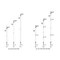 티탄 와이어 케미 갈치 오모리 채비 삼치 풀치 금호, 티탄케미와이어-30cm