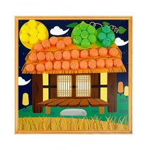 아트콘 초가집 만들기 전통집 꾸미기 DIY 키트 부자재 어린이 초등 문화센터, 단품, 단품