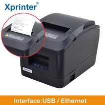 XPRINTER 송장 프린터 택배 라벨기 라벨 출력기 프린터기 wholesale160mm s 자동 절단기 열전 사 80mm pos 주방 (USB LAN 포트 포함), USB 포트, 나는 플러그