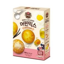 백설 오븐용 머핀 믹스, 500g, 3개