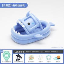 대형수영장 튜브수영장 간이수영장 물놀이장 전원주택수영장 주택 간이 베란다 옥상 실외 마당 에어 가정용 물놀이 테라스 아기수영장 수영장 풀장, 1.68m헤이즈블루(유선고속충전)어닝패키지, 12.1.68m헤이즈블루(유선고속충전)어닝