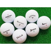 토탈브랜드 3피스 로스트볼 화이트 B급 10알/혼합 로스트볼