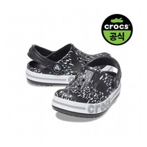 [크록스] 공식 키즈 BAYABAND GRAPHIC CLOG K BKM (21SKCL207