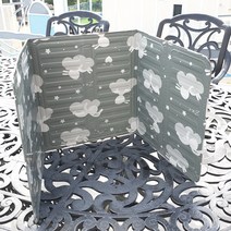 가스렌지 가드 4P 세트 가림막 기름튐 오염 방지 알루미늄 칸막이, 4개