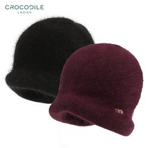 [크로커다일레이디]CL9WH1109_앙고라 니트 모자