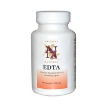 Arizona Natural EDTA 600mg 100캡슐, 100개, 1개