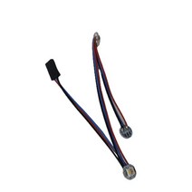 초정밀 Voron2.4 트라이던트 3D 프린터 DIY 스텔스버너 2 피스 PCB LED 키트 PTFE 와이어링 하네스 네오 픽, 01 빨간