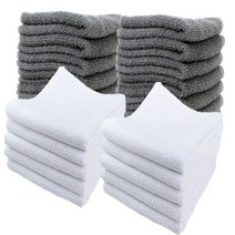 빨아쓰는 주방행주 식당 까페 업소용 면행주 요술걸레, 30x30 20장, 면 40g, 그레이