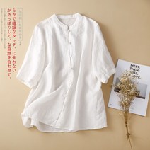 Girl Wow 반팔 티 왕언니 빅 사이즈 루즈 여름 쿨링 원단 한복 티