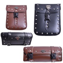 바이크 스쿠터 핸들가방 보조 가방 툴백 리어백, 07팬던트브라운