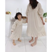 [라이크하나]네추럴 원피스파자마(맘커플가능)