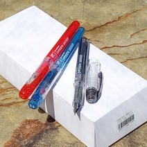 시둥마켓_플래티넘펜 만년필 선물용 고급 일제 일본 볼펜 졸업 입학, 레드 1다스