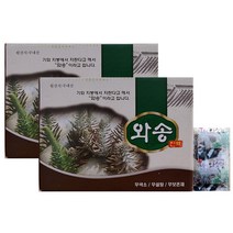 와송즙 와송 진액 농축액 엑기스 국산차 바위솔 효능 100ml 60포 2박스