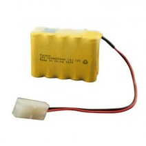 DC 12V 600mAh 2x5 NI-CD 소방용배터리, 1개