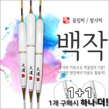 엠제이피싱 민물찌 백작 1+1 낚시찌 발사찌 카본찌 다용도찌 올림찌, 백작420mm+420mm