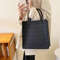 가볍고 세련된 누빔펠트 여자 겨울 포인트 토트백 3색 2way