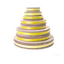 Metal polishing Sandpaper Flap Wheels Disc Shutter For Rotary Tools 4.8, 04 240_01 Thickness 30mm