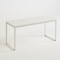 DK9953 스틸프레임 스퀘어 책상1600 x 800 DVX 기사설치시공 넓은상판, 화이트 (DK9953)