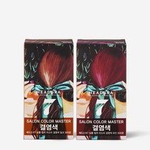 헤드스파7 두피저자극 새치 컬러 염색약 133g 2개 (3종 색상선택), 밀크브라운 1개+1개