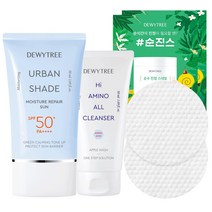 듀이트리 어반쉐이드 모이스처 리페어 선 SPF50+ PA++++ 50ml + 폼 50ml + 토너패드 2p 세트, 1세트