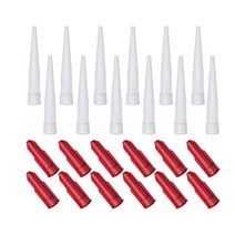 실리콘총 실리콘 건 우레탄폼 수리 갭 인감 캡 키트 12 pcs 실리콘 노즐 Resealable 실란트 10.5X1.45X1.45, 한개옵션0, 한개옵션0