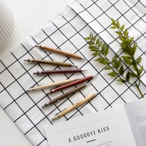 폭풍할인!! [무료각인+]원목샤프, 1개, 월넛+벨벳케이스